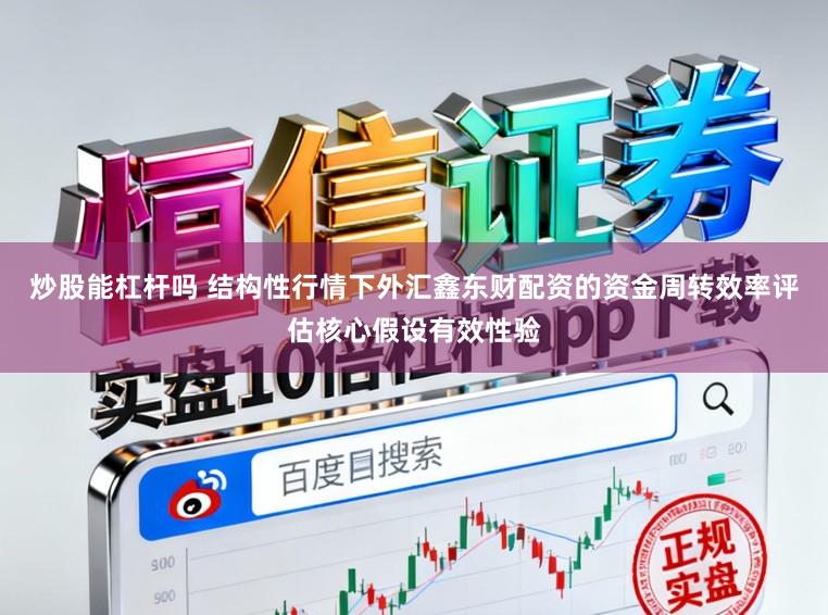 炒股能杠杆吗 结构性行情下外汇鑫东财配资的资金周转效率评估核心假设有效性验