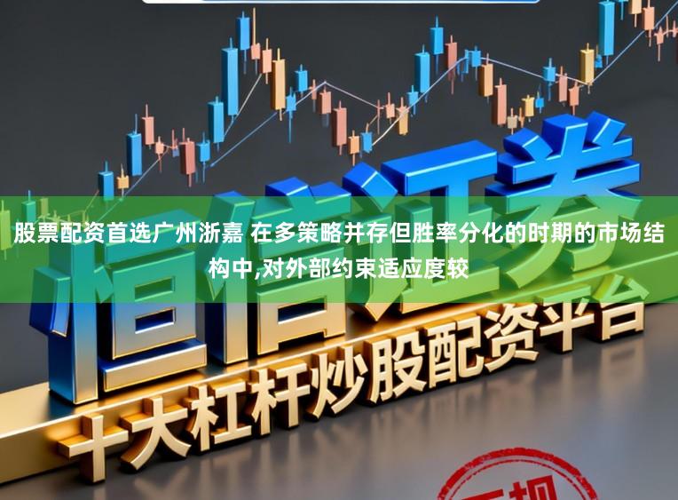 股票配资首选广州浙嘉 在多策略并存但胜率分化的时期的市场结构中，对外部约束适应度较