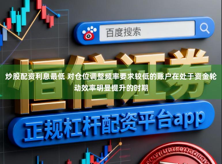 炒股配资利息最低 对仓位调整频率要求较低的账户在处于资金轮动效率明显提升的时期