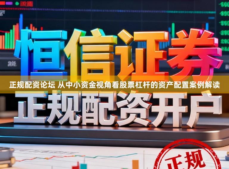 正规配资论坛 从中小资金视角看股票杠杆的资产配置案例解读