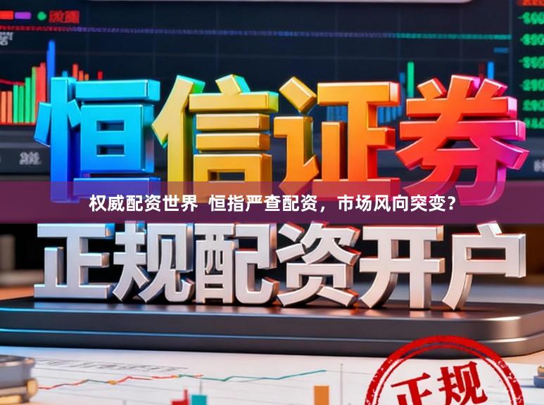 权威配资世界  恒指严查配资，市场风向突变？